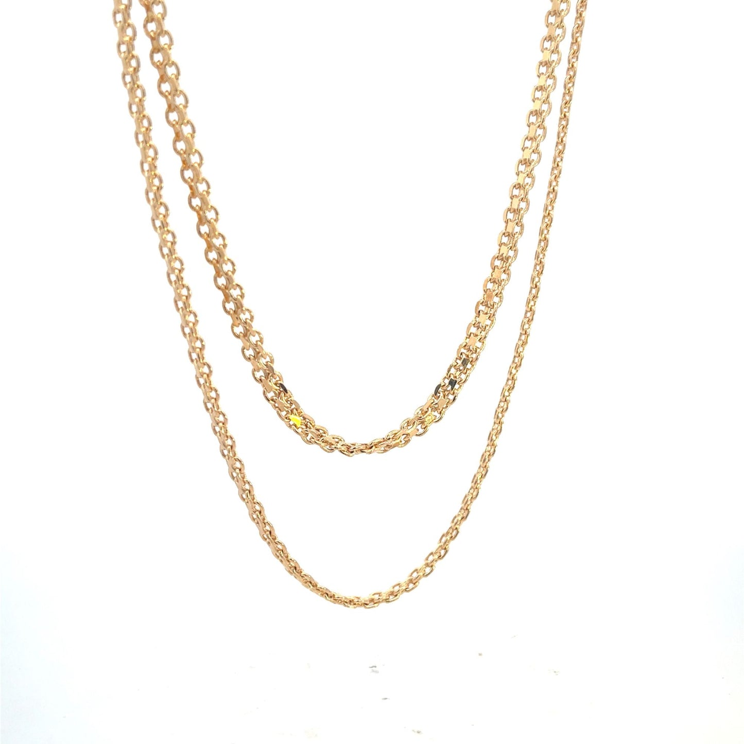 Gold Filled Rolo Belly Chain