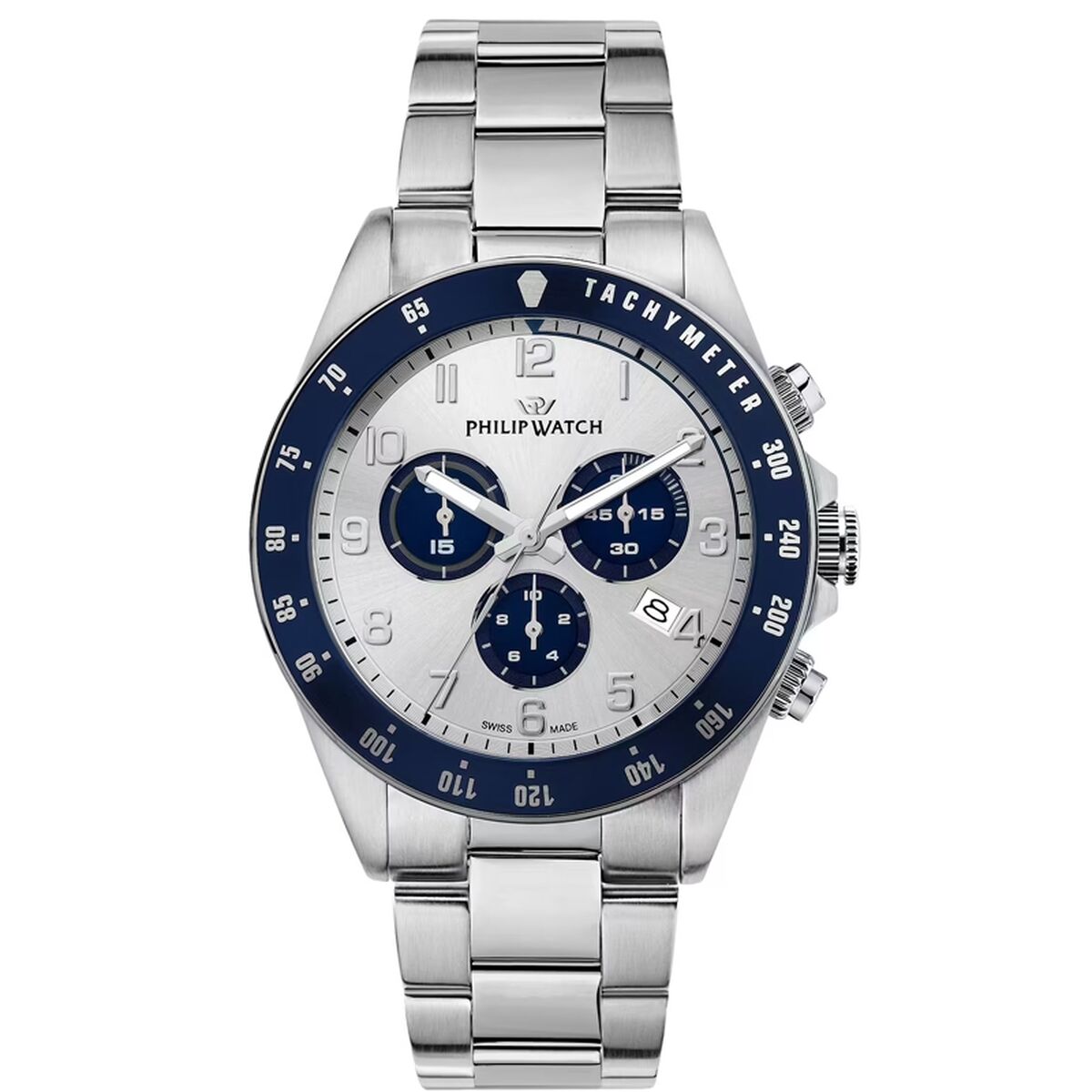 Men's Watch Philip Watch Silver