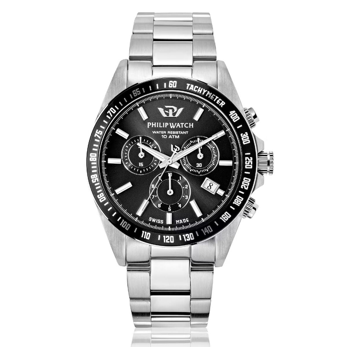 Men's Watch Philip Watch Silver