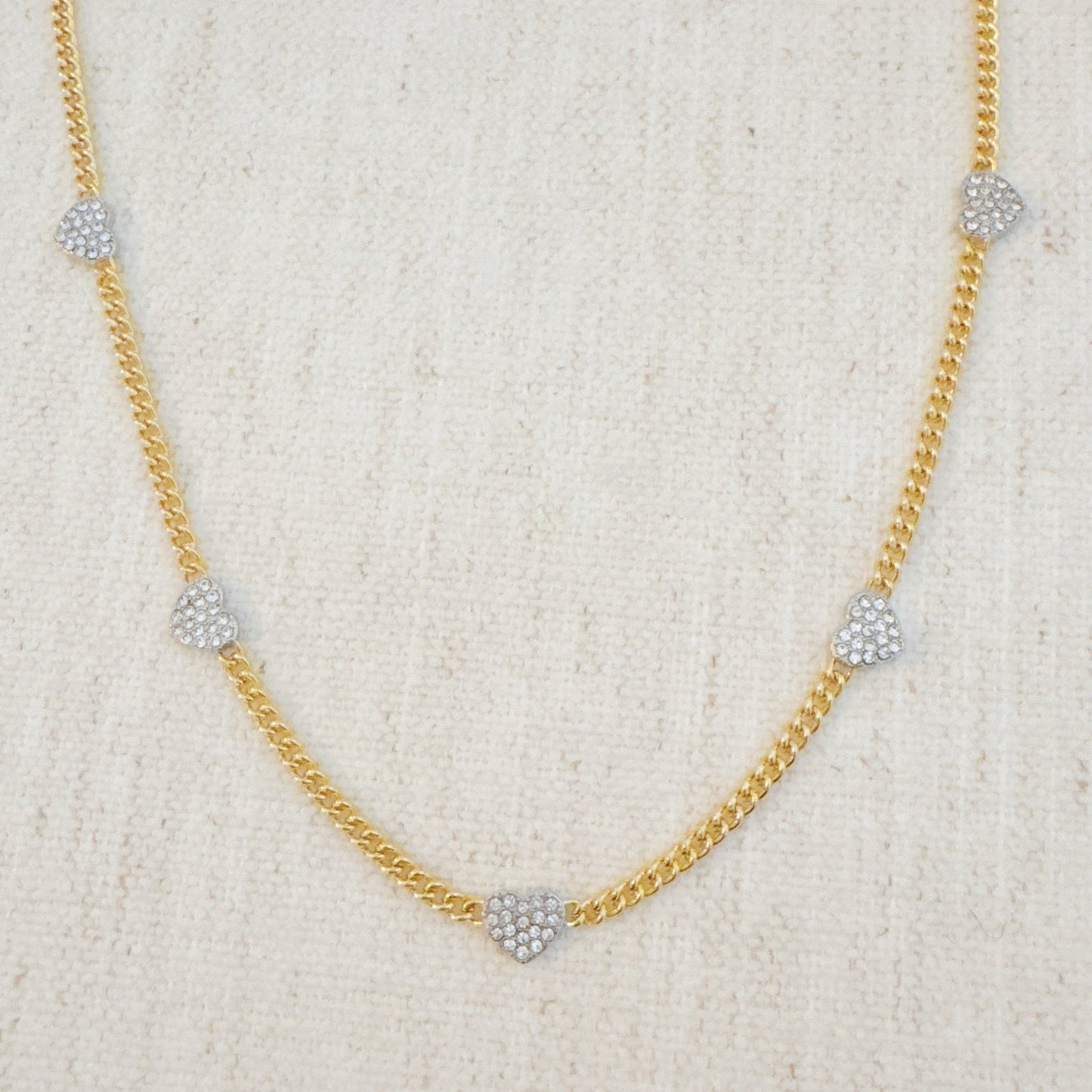 Heartful Rhythm Chain Necklace